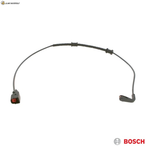 Warning contact brake pad wear - contact,
