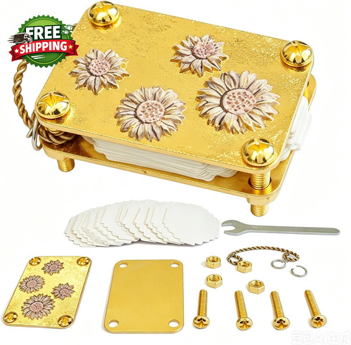 Handcrafted metal mini flower - handcrafted,