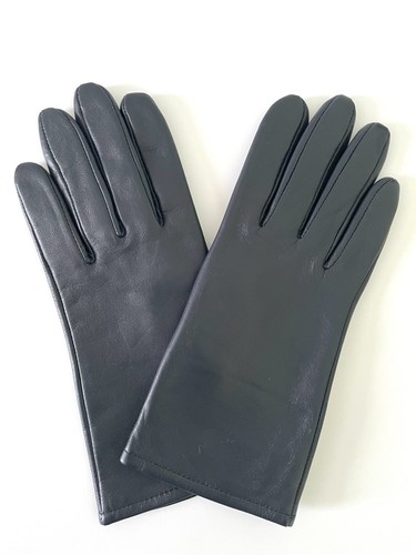 Ladies black real leather - ladies,