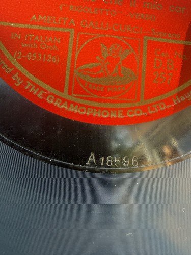 Rare hmv 78rpm amelita - 12,