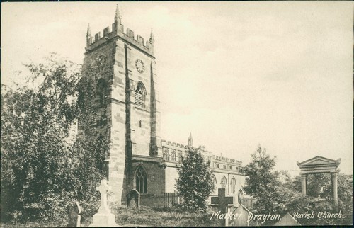 Market drayton parish church - market,