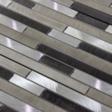 Luxury textured brushed steel - brushed,