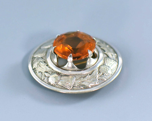 Vintage silver tone scottish - silver,