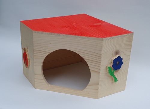 Solid wooden ferret rabbit - solid,