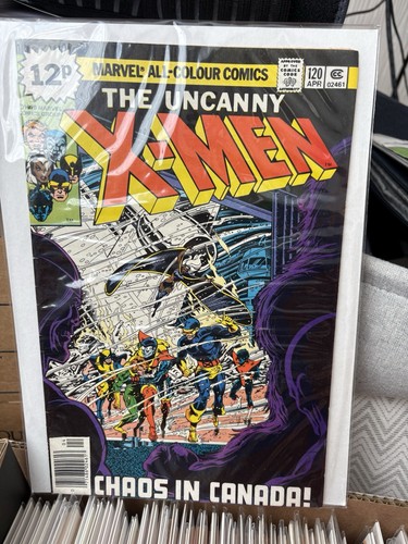 Marvel comics 120b uncanny - comics,