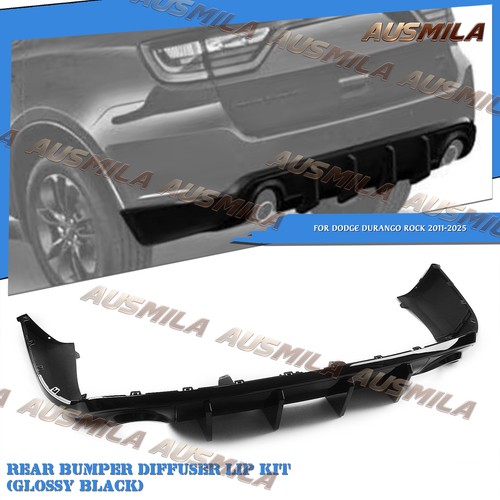 Gloss black rear bumper - gloss,