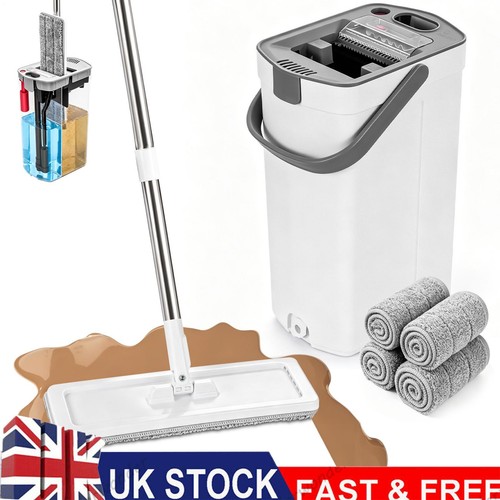 Mop bucket set flat - flat, clean