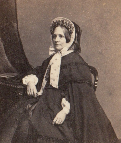 Fine brussells cdv lady - brussells,