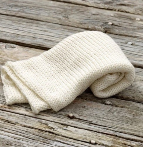 100g undyed double sock - 100g, blank