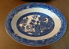 Woods ware blue - ware, willow