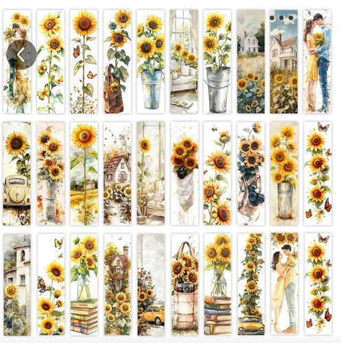 Laminated bookmarks double - laminated,