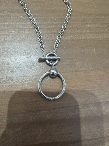 Moments pendant bar silver - o, t-bar