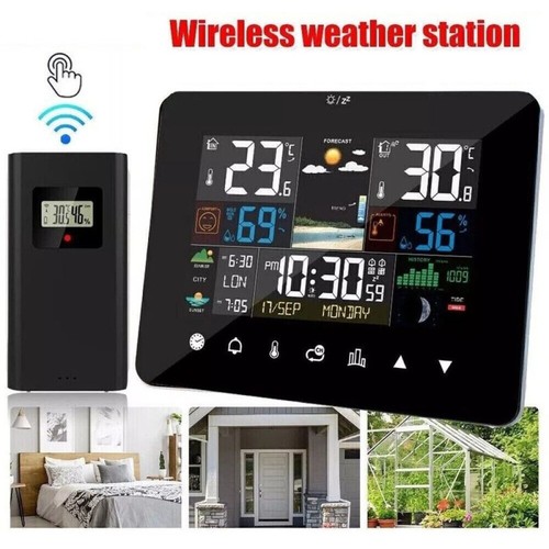 Weather station indoor outdoor - weather,