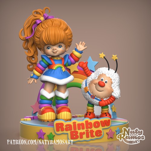 Rainbow brite fan art - 1:6,