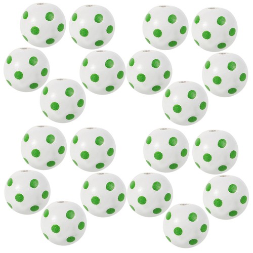 Pcs wooden round ball - 50,