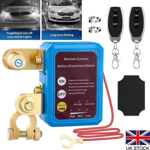 Wireless remote car battery - wireless,