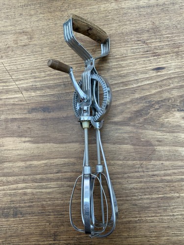 Vintage hand whisk - whisk, made