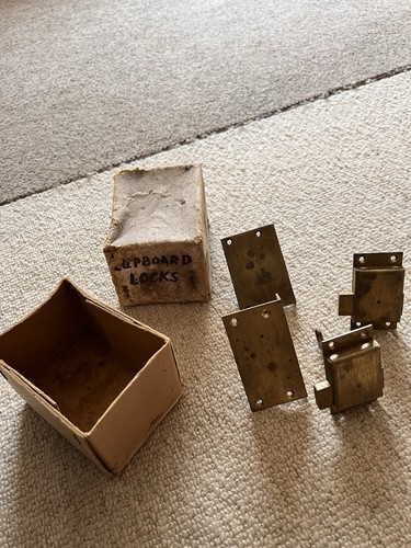 Pair vintage brass - 2,
