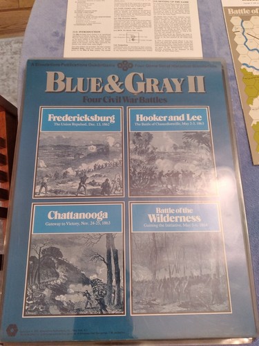 Blue and gray war board - and, ii
