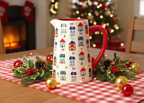 Ceramic christmas pictorial - ceramic,