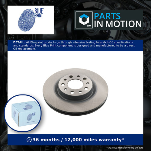 Brake discs pair vented - discs,