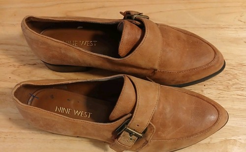 Nine west brown flat - brown, shoes