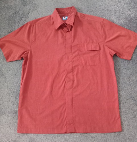 Men maroon short sleeve - men's,