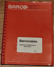 Barco vision tube projector - barco, 3-tube