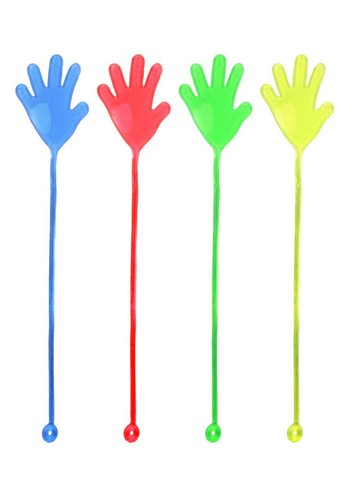 Stretchy sticky hands - sticky,