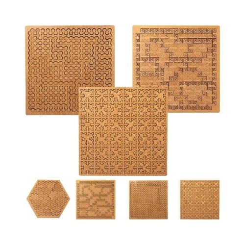 Fractal tray puzzle - fractal,
