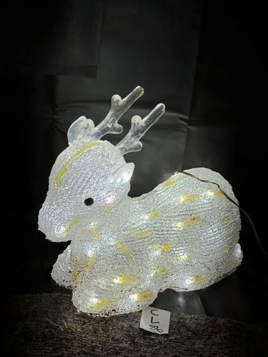 Outdoor acrylic small reindeer - outdoor,