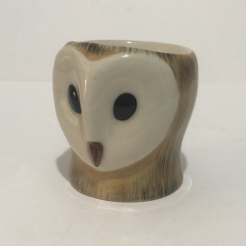 Quail ceramics face egg - , cup