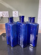 Old antique blue cobalt not - antique,