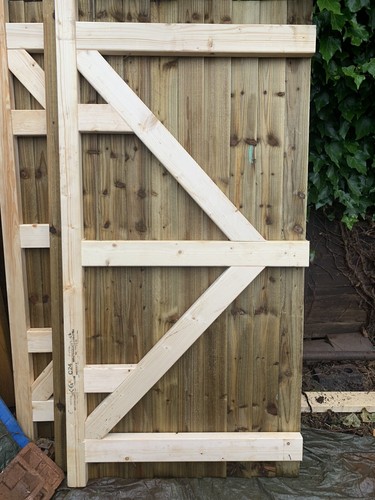 Timber gate - timber,