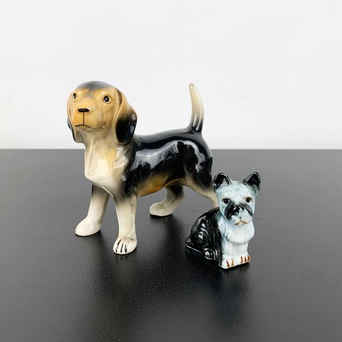 Miniature dog figurines set - dog,
