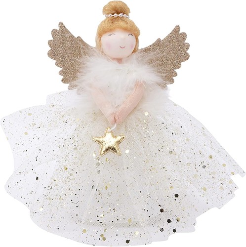 Christmas light angel tree - christmas,