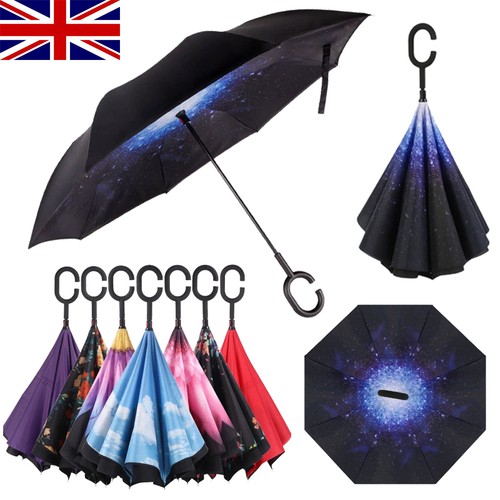Reverse umbrella shaped - reverse, c-shaped