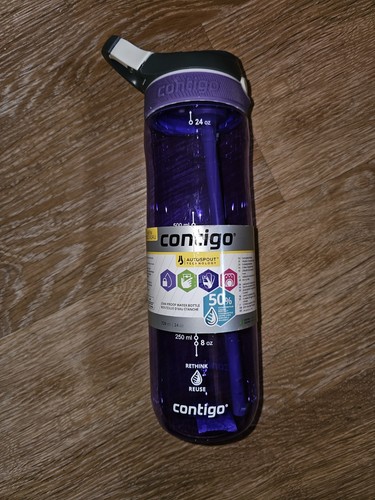 Contigo autospout water bottle - water,