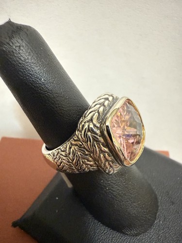 Beautiful pink topaz - beautiful, sterling