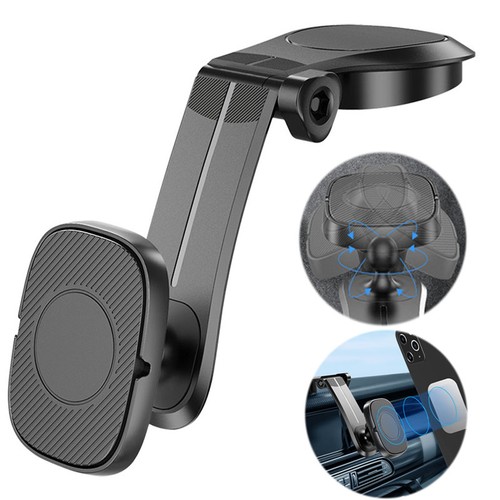 Black magnetic car - black,