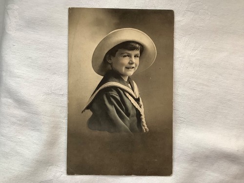 Child hat and sailor - in, a