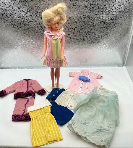 Vintage dressed tressy doll - dressed,
