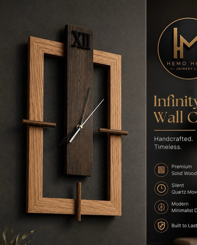 Hemo home infinity wall clock - hemo,
