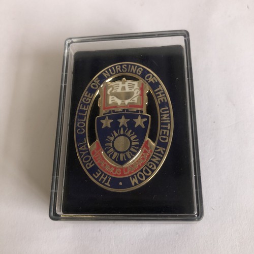 Enamel badge royal college - enamel,