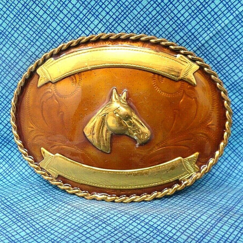 Western horse trophy belt - trophy,