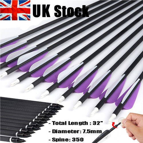 12pcs archery carbon - archery,