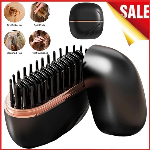 Hair straightener brush - straightener,