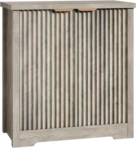 Fluted door buffet - 2,