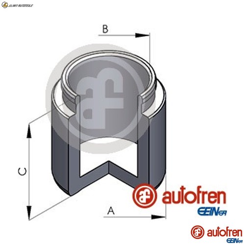 Piston brake caliper - caliper, d025131