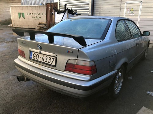 Rear trunk spoiler wing dtm - trunk,